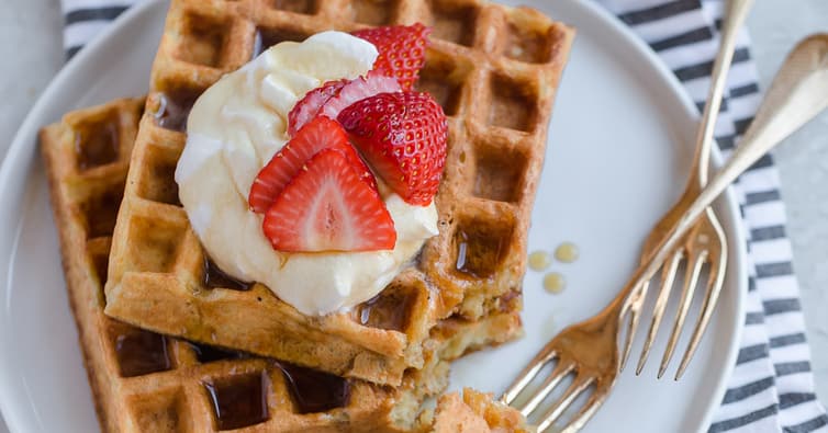 Easy Buttermilk Waffles for Cozy Mornings & Family Memories